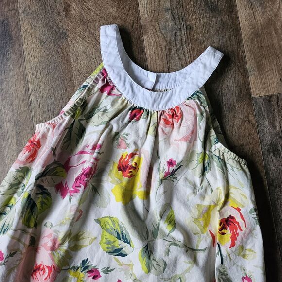 Max & Dora Made In Usa Kids Flaoral Dress Size 10 Cotton - Picture 4 of 9